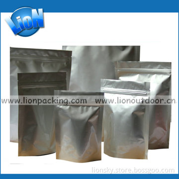 Flat Zipper Ziplock Aminated Aluminum Foil Bag